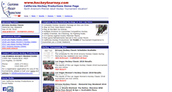 Desktop Screenshot of hockeytourney.com