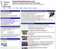 Tablet Screenshot of hockeytourney.com